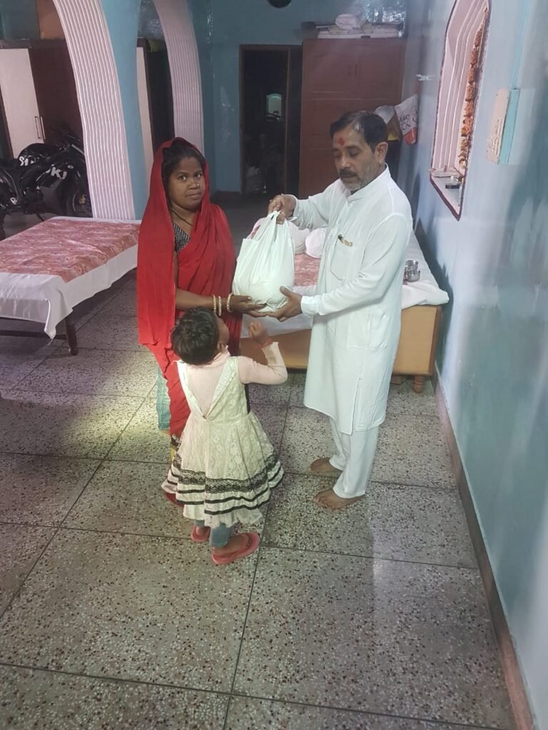 Supplies delivered to families