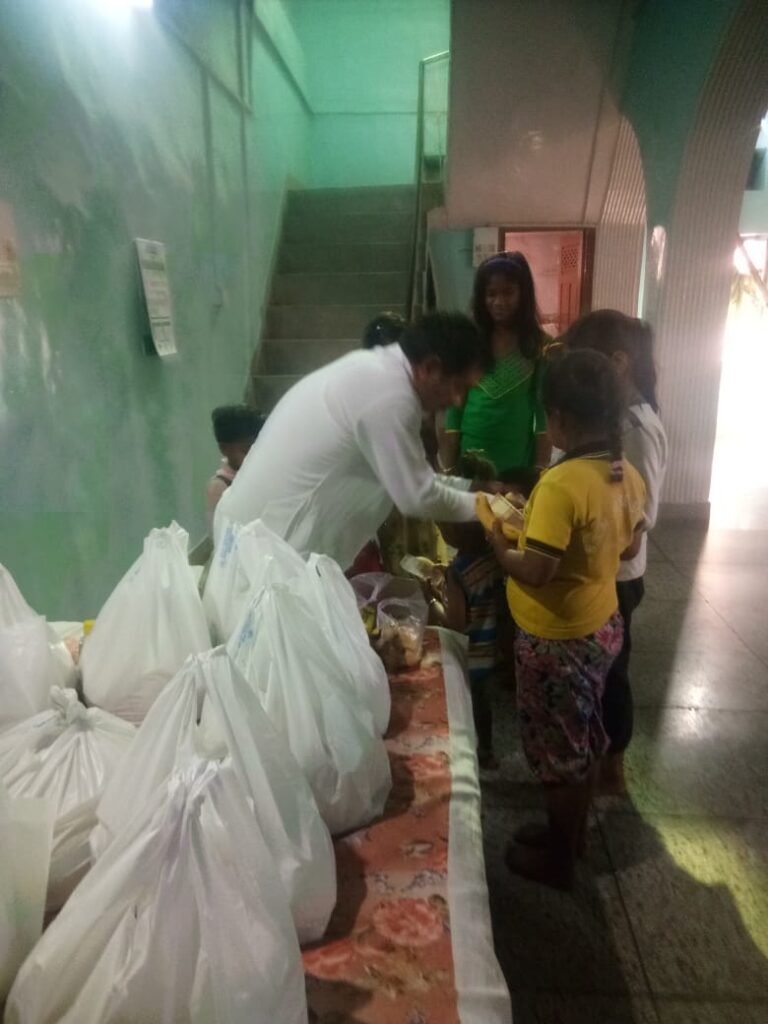 Supplies delivered to families