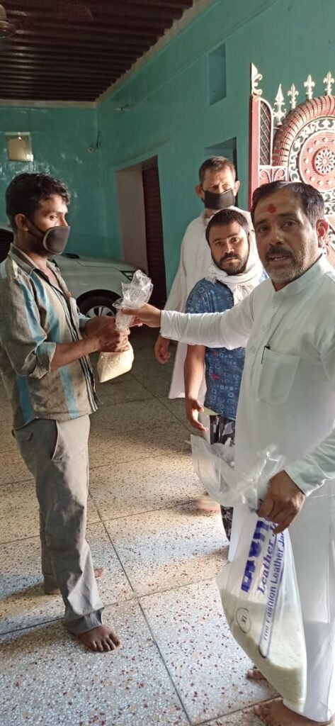 Supplies delivered to families