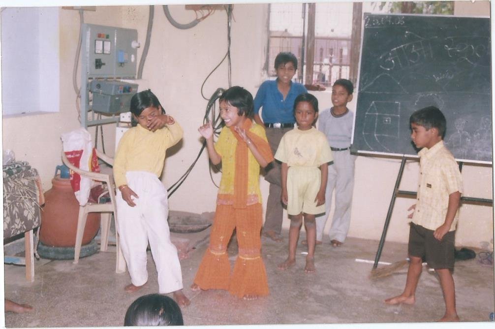 Children in a classroom