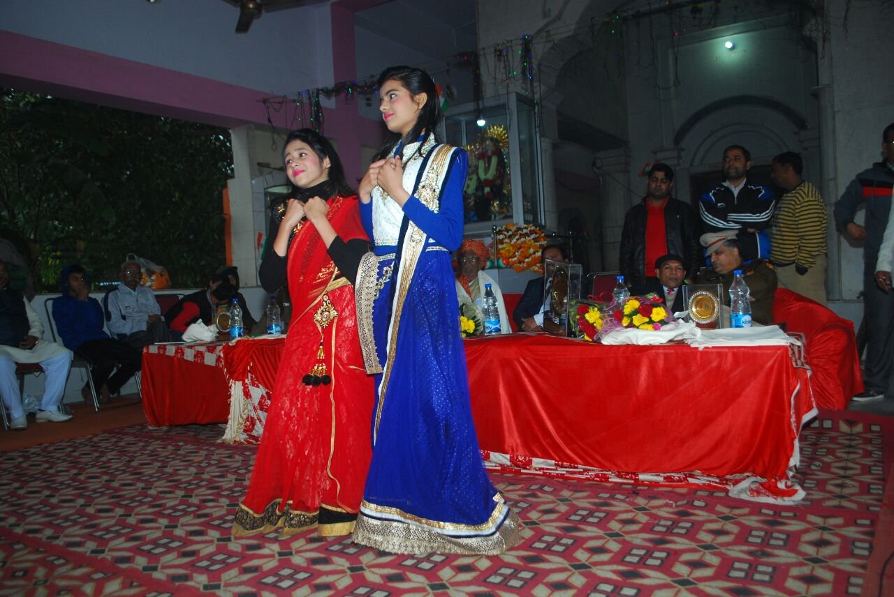 Children performing at a culture day programme